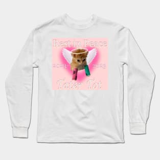 Rest in Peace Tater Tot Angel Long Sleeve T-Shirt